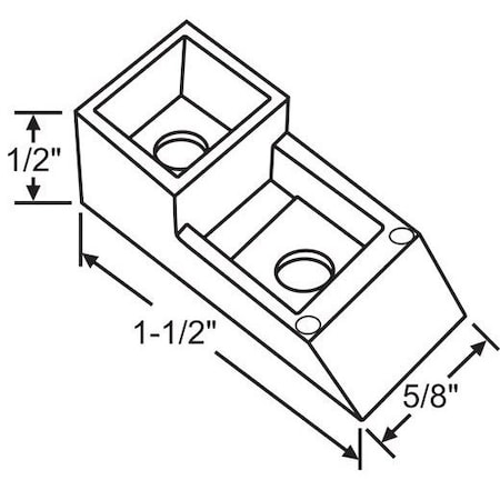 Strybuc Balance Top Sash Guide 900-10122-OS